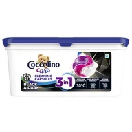 Środki do prania - Kapsułki do prania COCCOLINO Care 3 in 1 Black &amp; Dark - 27 szt. - miniaturka - grafika 1