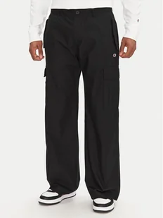 Champion Spodnie cargo 220763 Czarny Relaxed Fit - Spodnie męskie - miniaturka - grafika 1