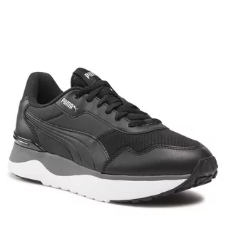 Sneakersy damskie - Puma Sneakersy R78 Voyage Jr 382048 01 Black Black Silver - grafika 1