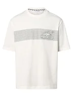 Koszulki męskie - Lacoste - T-shirt męski, biały - miniaturka - grafika 1