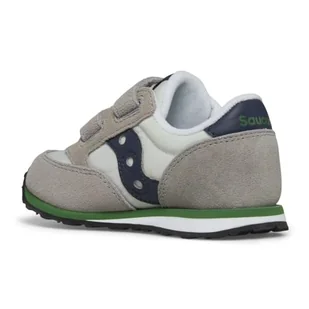 Saucony Originals Baby Jazz HL, Buty dziecięce Unisex, Grey Navy Green, 24 EU - Buty dla dziewczynek - miniaturka - grafika 1