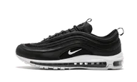 Buty sportowe męskie - Nike Air Max 97 Black White Swoosh - miniaturka - grafika 1