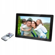 Ramki cyfrowe do zdjęć - Cyfrowa ramka do zdjęć 8'' 1280x800 SD USB MP3 JPG AVI zegar alarm pilot - miniaturka - grafika 1