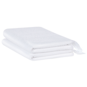 Ręczniki - Komplet 2 ręczników bawełnianych frotte biały ATIU Lumarko - miniaturka - grafika 1