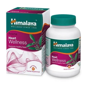 HIMALAYA Arjuna Heart Wellness 60vegcaps - Witaminy i minerały dla sportowców - miniaturka - grafika 2