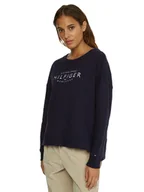 Bluzy damskie - Tommy Hilfiger Bluza Damska Reg New Branded O-Nk Sweatshirt Navy Ww0Ww35978 Dw5 S - miniaturka - grafika 1