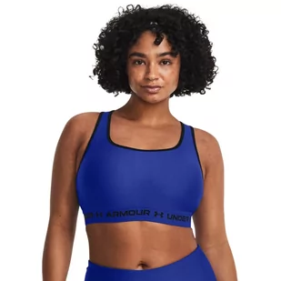 Biustonosz sportowy Under Armour Crossback Mid Bra - Bielizna sportowa damska - miniaturka - grafika 1