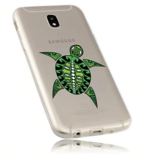 mumbi Etui na telefon komórkowy kompatybilne z Samsung Galaxy J5 2017, cienkie etui na telefon komórkowy z motywem żółwia, przezroczyste, ultracienkie, 27749 - Etui i futerały do telefonów - miniaturka - grafika 1