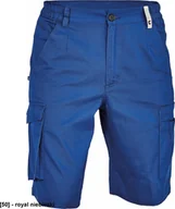 Odzież robocza - CERVA GIJON męskie szorty z elastyczną talią po bokach - royal niebieski 54 - miniaturka - grafika 1