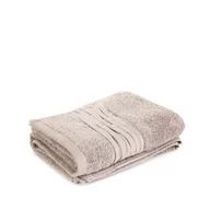 Ręczniki - Ręcznik łazienkowy MERIDE beżowy 50x90cm - miniaturka - grafika 1