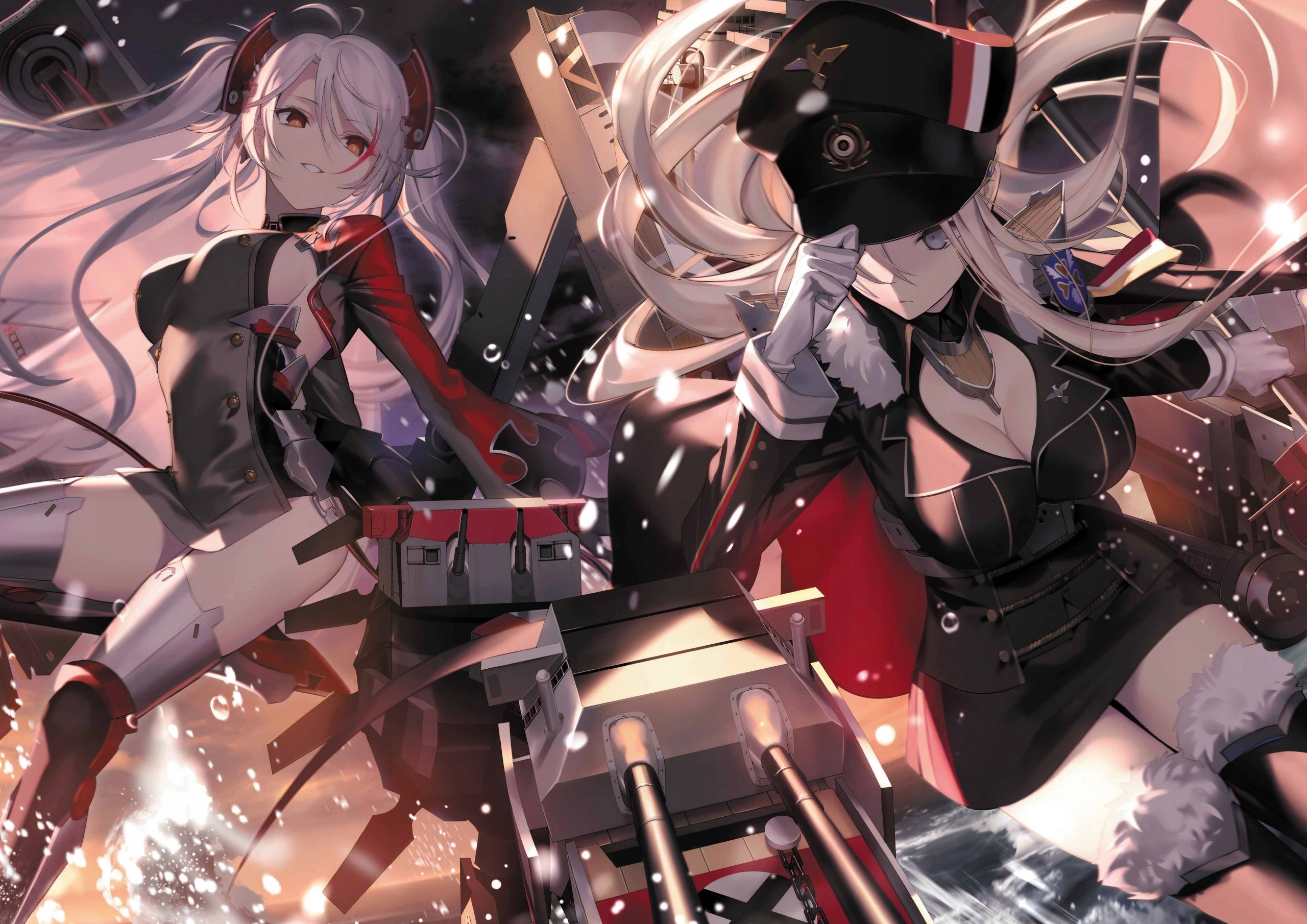 Plakat A2 anime gra Azur Lane