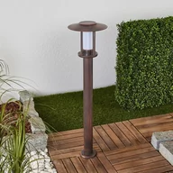 Lampy ogrodowe - Słupek oświetleniowy LED Pavlos w kolorze rdzy - miniaturka - grafika 1