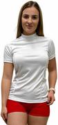 Koszulki sportowe damskie - GOLF koszulka z krótkim rękawem - damska .XS .biały - miniaturka - grafika 1