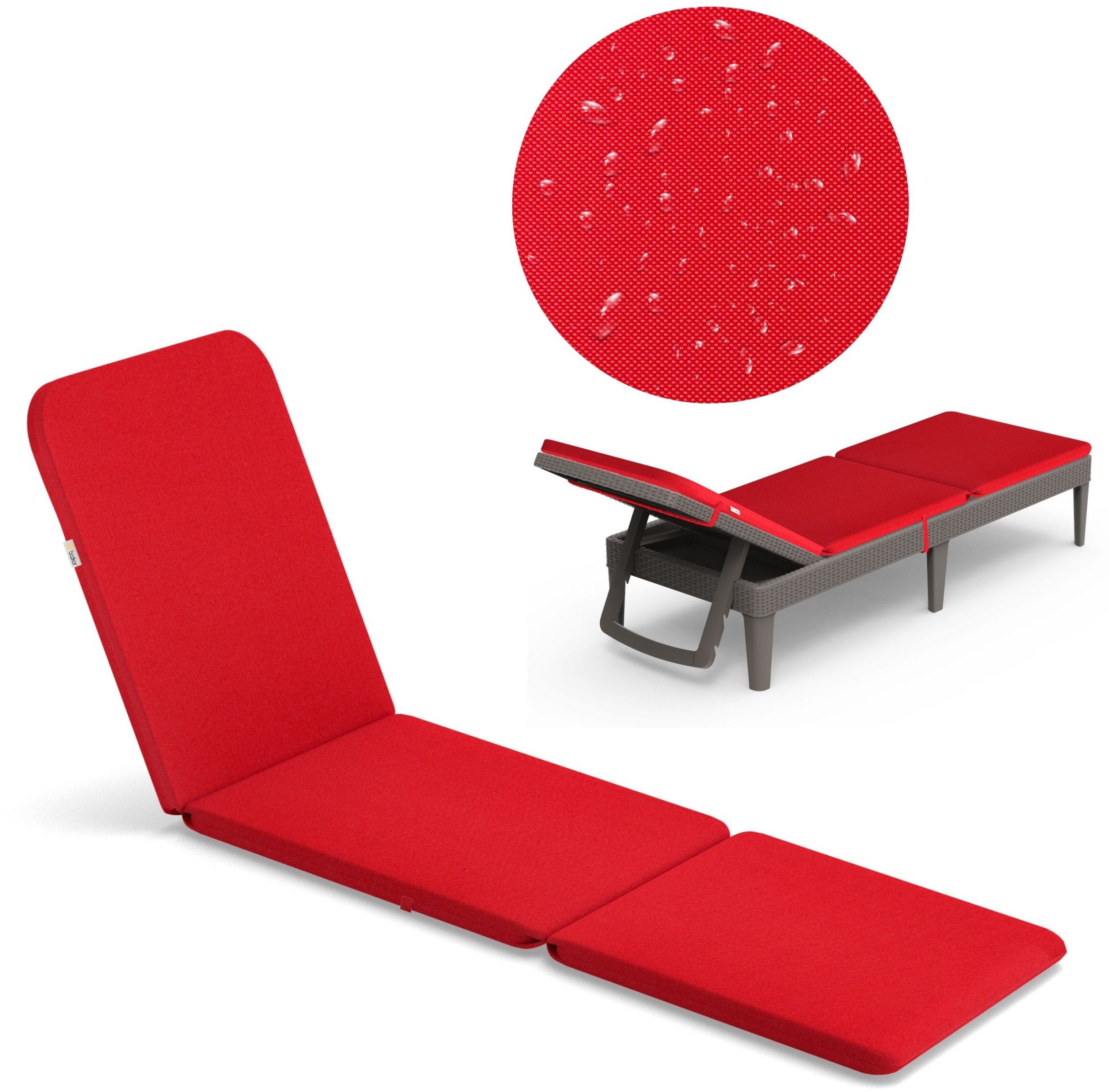 Bazkar Poduszka na leżak Jaipur S-10 60x190x4cm