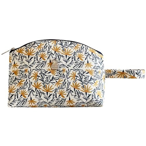 Neeser Floral 26x12x20 cm., Wielobarwny, Neceser - makijaż - podróż - etui