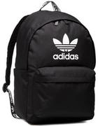 Plecaki szkolne i tornistry - Adidas Plecak Adicolor Backpack Duży Miejski Sportowy Czarny H35596 - miniaturka - grafika 1