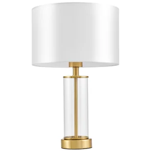 NOWOCZESNA LAMPA NOCNA MOSIĘŻNA LEONA - Lampy stojące - miniaturka - grafika 1