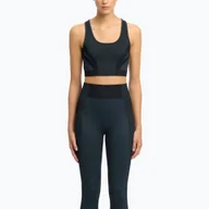 Bielizna sportowa damska - Biustonosz treningowy damski Reebok Rbk Lab Seamless black WYSYŁKA W 24H 30 DNI NA ZWROT - miniaturka - grafika 1