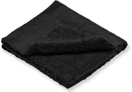 Akcesoria do mycia samochodu - WaxPRO NoLimit Plush Black Series puszysta mikrofibra bez obszycia, 420gsm, 40x40cm - miniaturka - grafika 1