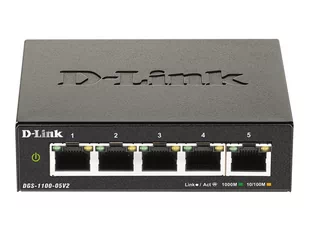 D-Link Switch DGS-1100-05V2 5xGE DGS-1100-05V2/E - Switche - miniaturka - grafika 3
