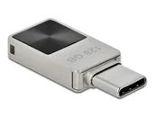 Pendrive - DeLOCK 54085 pamięć USB 128 GB USB Type-C 3.2 Gen 1 (3.1 Gen 1) Srebrny 54085 - miniaturka - grafika 1