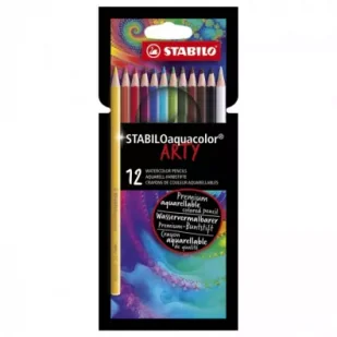 Stabilo Kredki aquacolor - Kredki, ołówki, pastele i pisaki - miniaturka - grafika 1