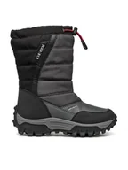 Buty dla chłopców - Geox Śniegowce J Himalaya Boy B Abx J26FRA 0FU54 C9211 M Szary - miniaturka - grafika 1