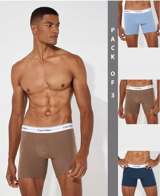 CALVIN KLEIN MĘSKIE BOKSERKI Z LOGO BAWEŁNIANE M 0Z7A4_C* M 0_7 TIA