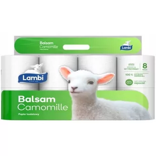 Metsa Tissue Papier toaletowy Camomile 8 szt. () 135088 - Papier toaletowy - miniaturka - grafika 1