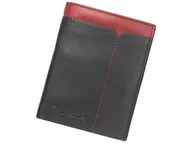 Portfele - Pierre Cardin, Portfel skórzany męski, czarny, TILAK14 326 - miniaturka - grafika 1