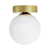 Lampy sufitowe - NOWOCZESNA LAMPA SUFITOWA MOSIĘŻNA MARSIADA W1 - miniaturka - grafika 1