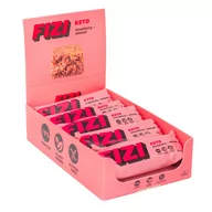 Zdrowa żywność - BATON KETO PROTEINOWY "STRAWBERRY+ALMOND" 10X45G / FIZI - miniaturka - grafika 1