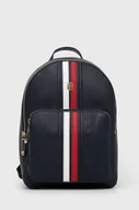 Plecaki - Tommy Hilfiger plecak damski kolor granatowy mały gładki - miniaturka - grafika 1