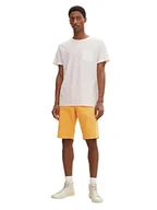 Spodenki damskie - TOM TAILOR Męskie Szorty bermudy regular slim chinosy 1030015, 28867 - Butterscotch Orange, 30 - miniaturka - grafika 1