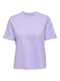 ONLY Women's ONLMAY S/S O-Neck REG TOP Box JRS, T-shirt, fioletowy róż, M, Purple Rose, M - Koszulki i topy damskie - miniaturka - grafika 1
