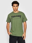 Koszulki męskie - Thrasher T-Shirt Skatemag Zielony Regular Fit - miniaturka - grafika 1