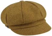 Czapki dla dzieci - Czapka Newsboy Shetland Wool by Lierys, musztardowy, One Size - miniaturka - grafika 1