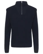 Swetry męskie - Męski sweter Lee HALF ZIP KNIT L - miniaturka - grafika 1