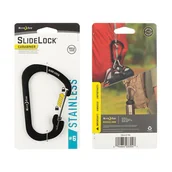 Sprzęt wspinaczkowy - Nite Ize - SlideLock Carabiner #6 - Czarny - CSL6-01-R6 - miniaturka - grafika 1