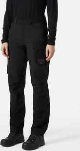 Helly Hansen Damskie Spodnie Robocze Helly Hansen Luna 4X Black - Spodnie sportowe damskie - miniaturka - grafika 1