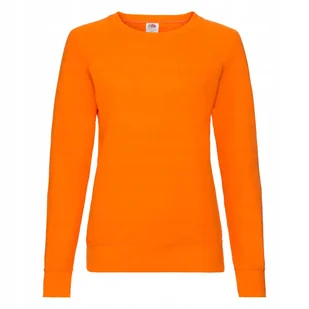 Lekka Bluza Damska Lightweight Raglan Sweat Pomarańczowy r. XS - Bluzy damskie - miniaturka - grafika 1