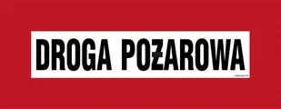 BC104 DROGA POŻAROWA, TS - PŁYTA TD FOTOLUMINESCENCYJNA; (360X140MM) - Systemy ekspozycyjne i znaki informacyjne - miniaturka - grafika 1