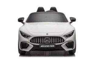 Auto Na Akumulator Mercedes AMG SL63 Biały - Pojazdy elektryczne dla dzieci - miniaturka - grafika 13