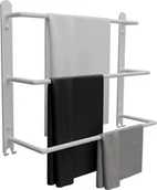 Wieszaki łazienkowe - Biały wieszak łazienkowy na ręczniki M5-L50 - miniaturka - grafika 1