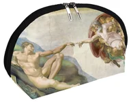 Kosmetyczki, organizery i kuferki - Kosmetyczka Stworzenie Adama Michał Anioł - miniaturka - grafika 1