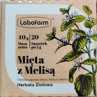 Herbata - Labofarm Mięta z melisą Herbata ziołowa, 20sasz. - miniaturka - grafika 1