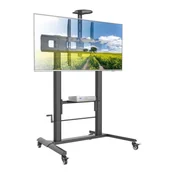Inne akcesoria audio-wideo - Stojak Mobilny Techly 52"-110", 120kg do monitora interaktywnego - miniaturka - grafika 1