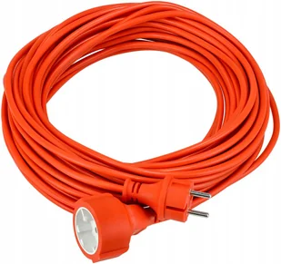 Przedłużacz 30m Ogrodowy Do Kosiarki Budowlany Długi 230V 2x1mm2 13A 2000W - Przedłużacze i rozgałęźniki - miniaturka - grafika 1