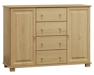 OUTLET - Komoda drewniana sosnowa nr42 g47 sosna - Dom i wnętrze OUTLET - miniaturka - grafika 1