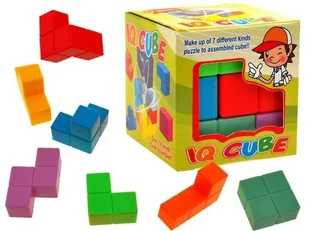 JOKOMISIADA KOSTKA UKŁADANKA IQ CUBE 7el TETRIS MAGICZNA ZA0153 - Łamigłówki - miniaturka - grafika 1